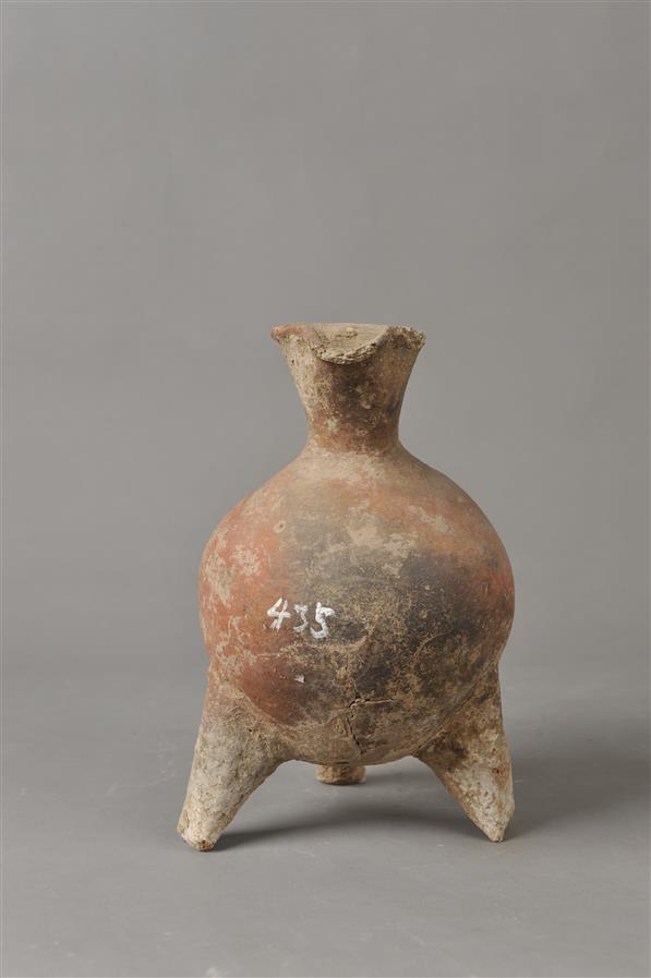 新石器时代大汶口文化红陶翳