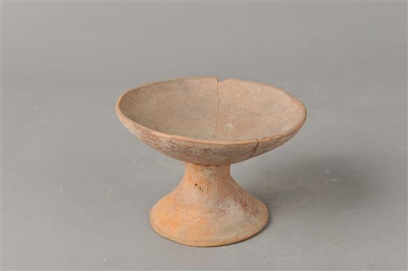 新石器时代大汶口文化红陶豆